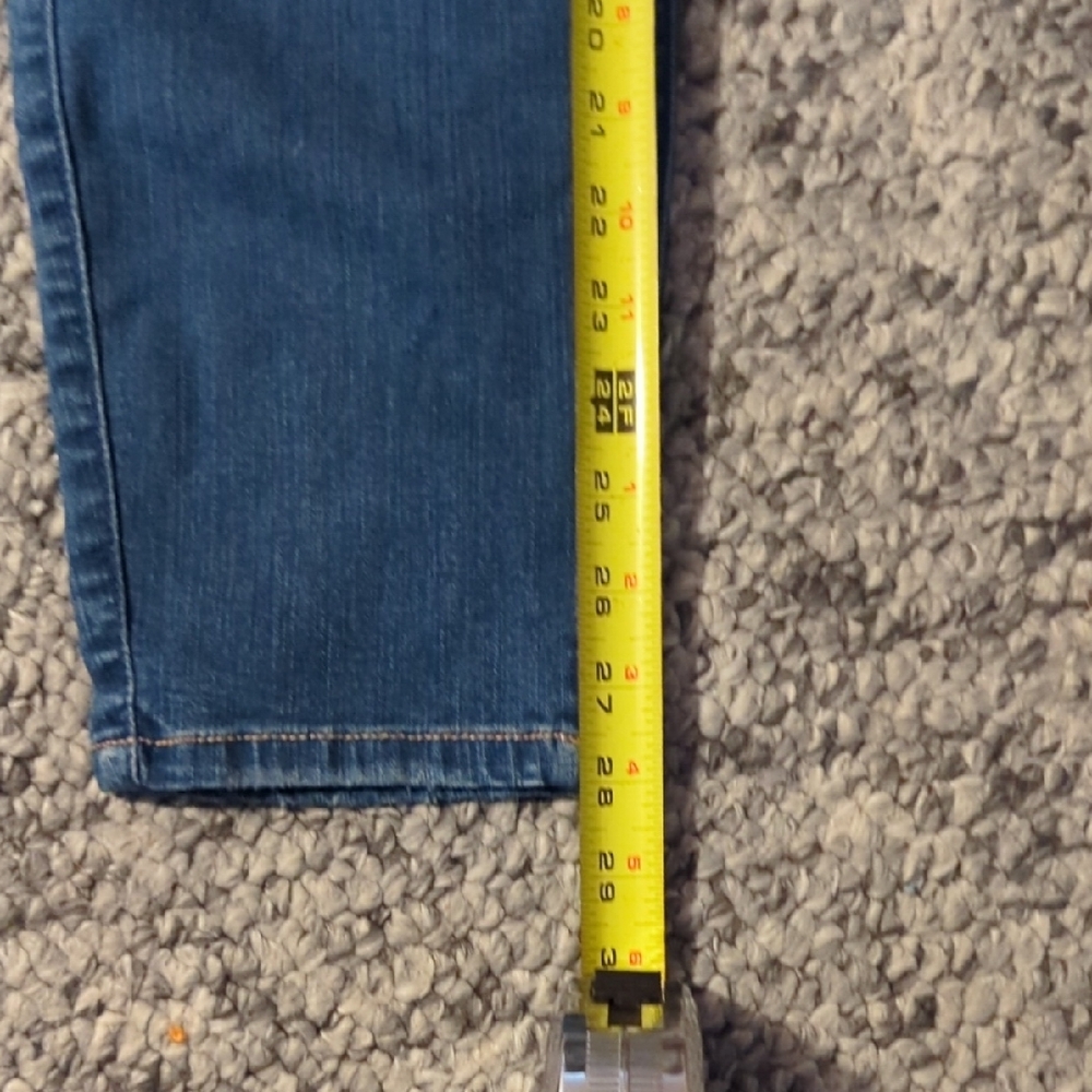 torrid Medium Blue Distressed High-Rise Skinny Jeans - Picture 5 of 7